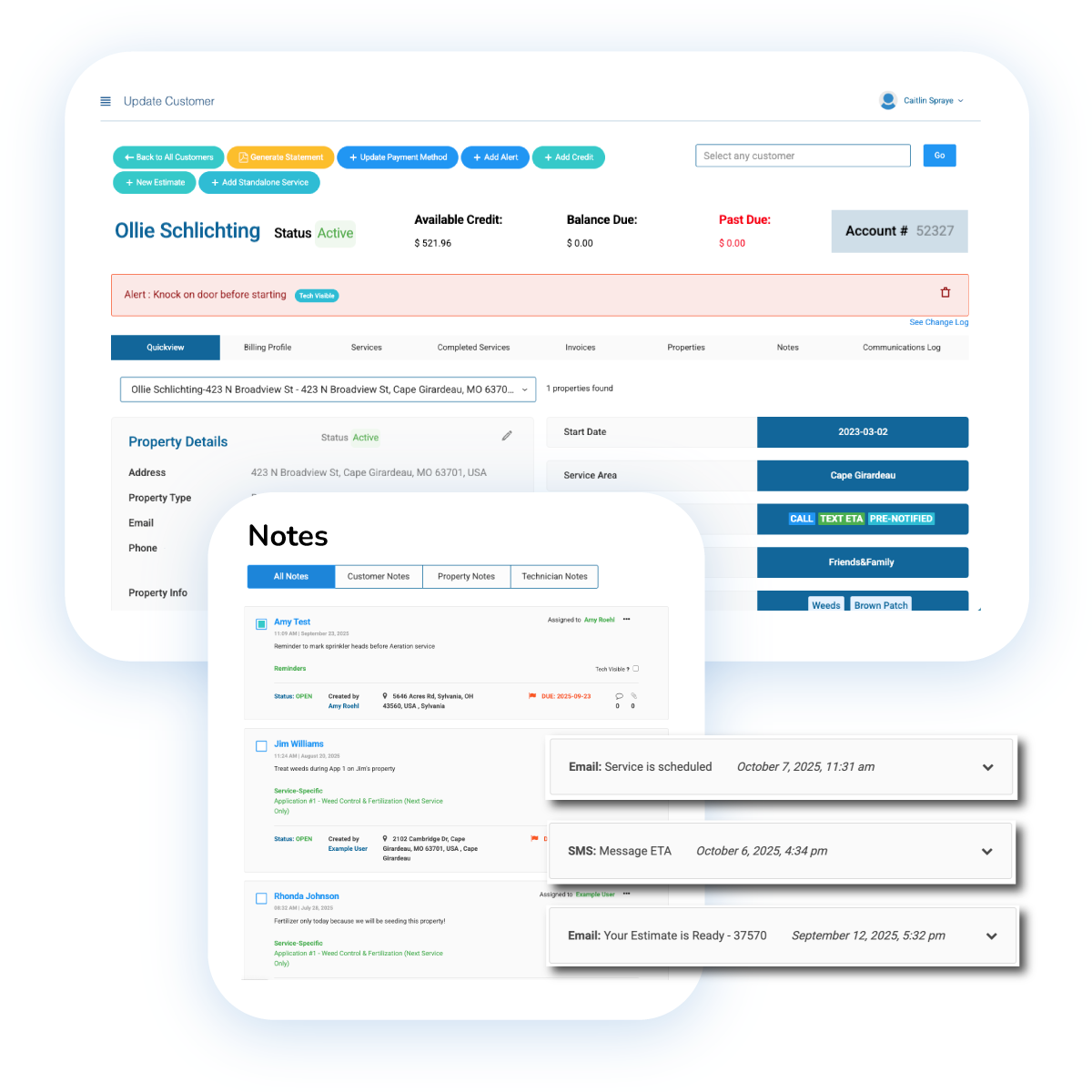 Lawn Care CRM