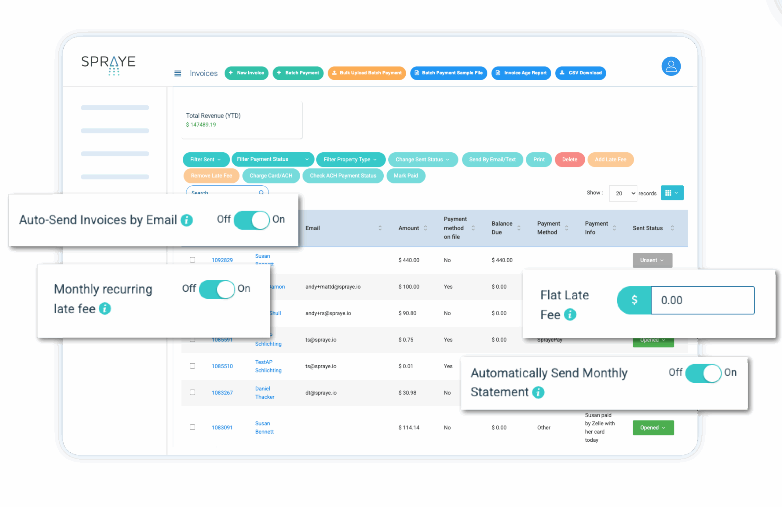 Invoicing and billing automations